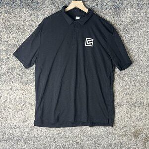 Gran Coramino Polo Shirt Mens‎ XL Black Sport-Tek Performance Golf Logo Tequila